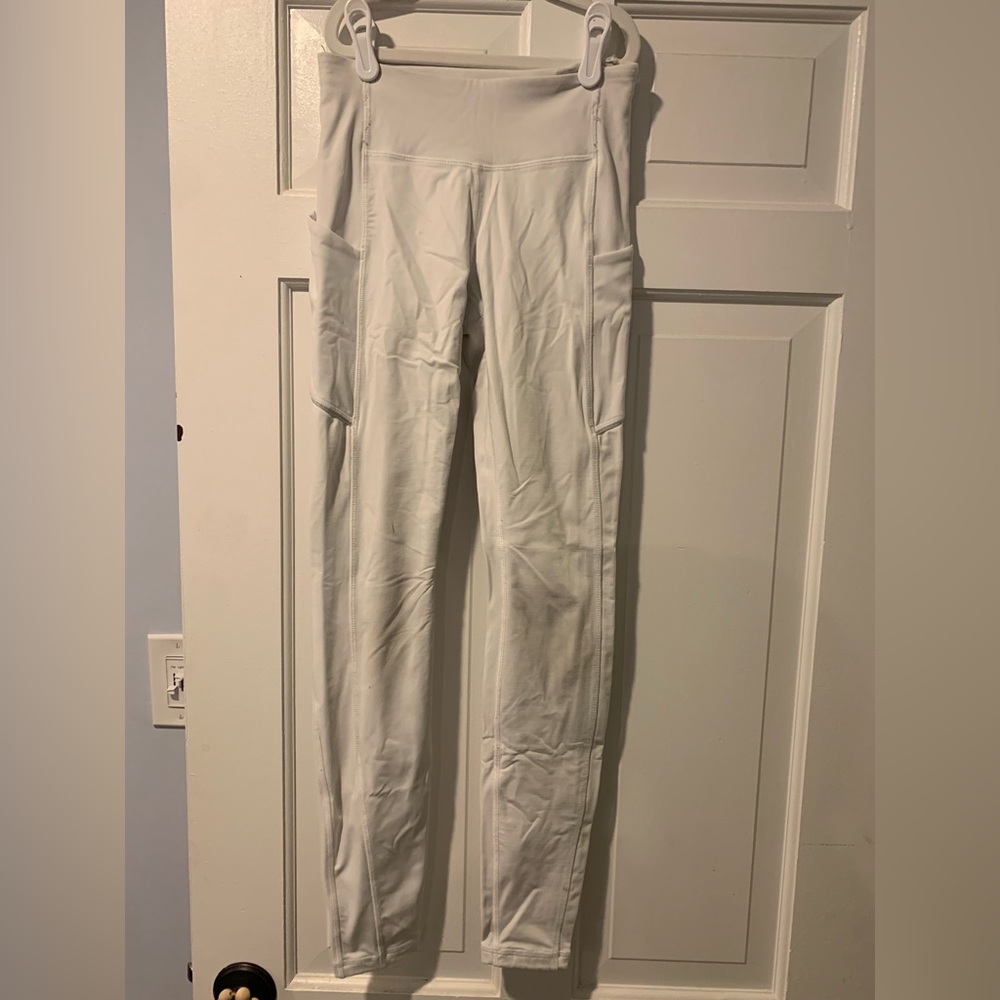 Size 2 white, thick Lululemon leggings